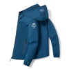 Tommy™ patchwork gestreepte waterdichte parka winterjas met capuchon
