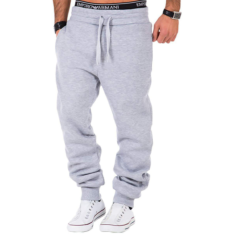 James™ wollen sportstijl met fleece heren joggingbroek