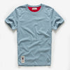 James Oversized Heren T-shirt van Katoen met Effen Kleur Korte Mouw