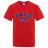 James Parijs 1997 Straat Stad Letter Heren T-shirt - Luxe Designer Tee