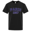 James Parijs 1997 Straat Stad Letter Heren T-shirt - Luxe Designer Tee