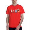 James Pizza Tower Game Katoenen T-shirt - Uniek Geschenkidee