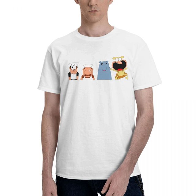 James Pizza Tower Game Katoenen T-shirt - Uniek Geschenkidee