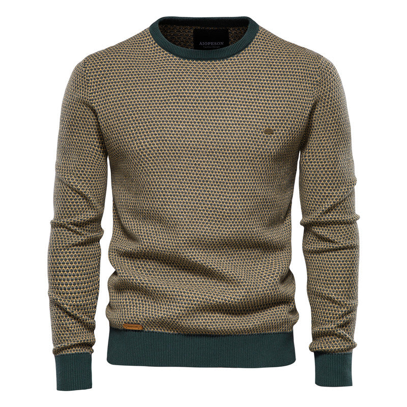Oliver® Heren Trui Katoen Gesplitste Pullovers