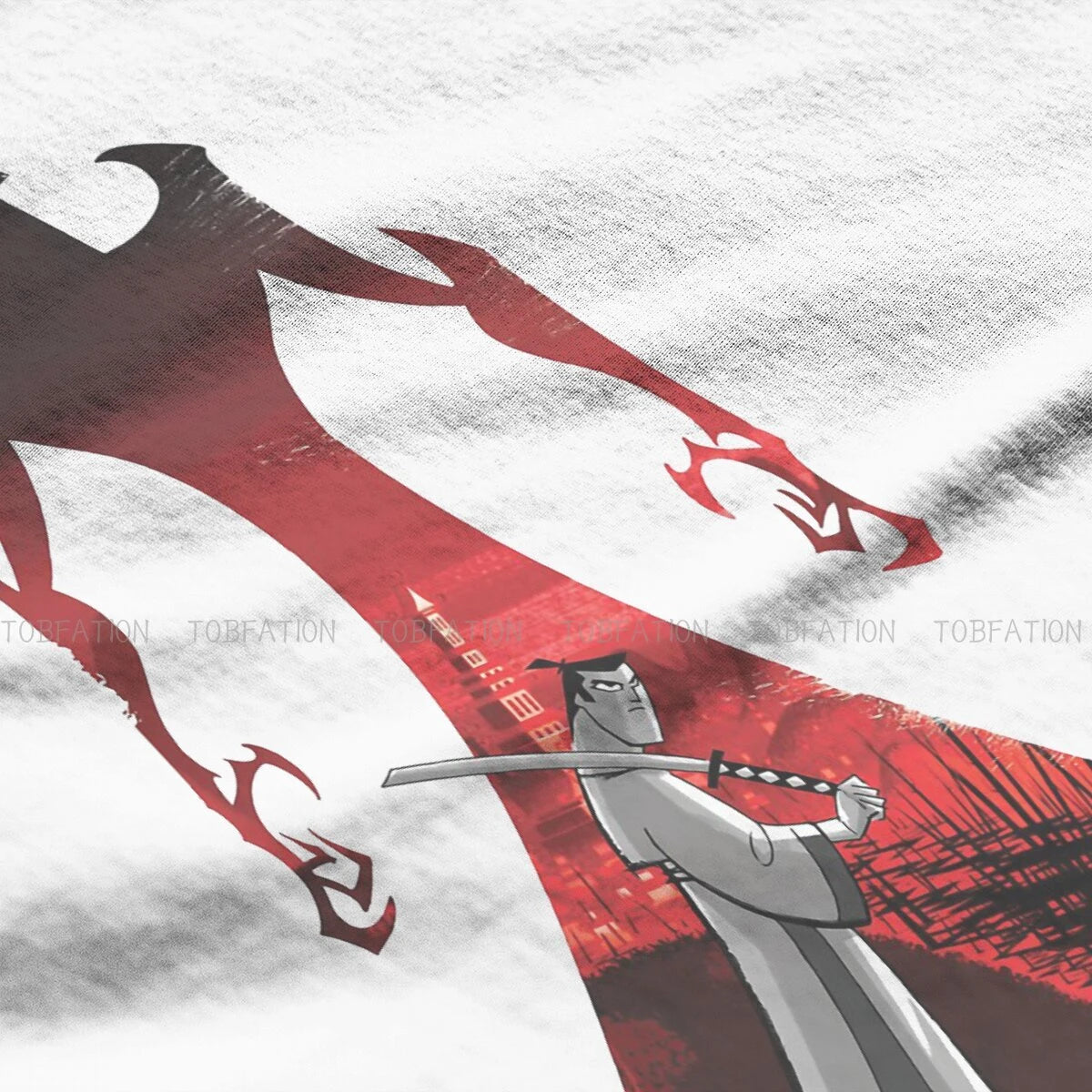 James Samurai Jack Cool Creatief T-shirt - Streetwear Korte Mouw Heren