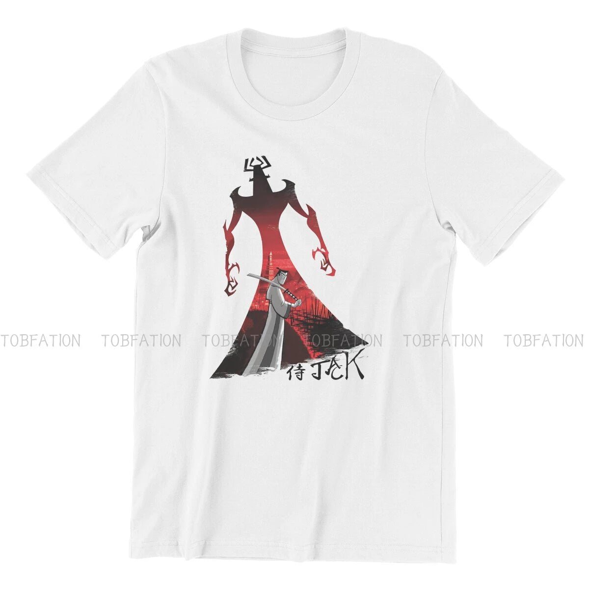 James Samurai Jack Cool Creatief T-shirt - Streetwear Korte Mouw Heren