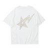 James Modieuze Oversized Ster Print T-shirt - Harajuku Heren Shirt