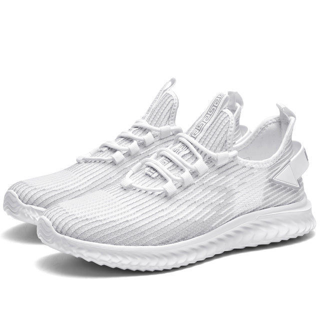 Hudson™ Ademende Stretch Stof Sneakers, Lichtgewicht en Comfortabel