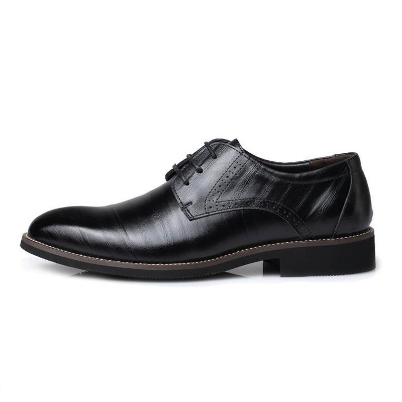 Oliver® kantoor stijl bruin puntige nette schoenen