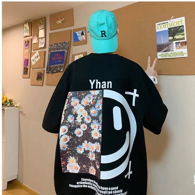 James Grappig Streetwear T-shirt - Grote Maat