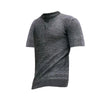 James Retro Kort-Gemouw T-shirt - Strakke Sportieve Tee