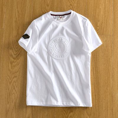 James Retro Amerikaans 3D Print T-shirt - Gewassen Casual Heren Top