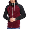 Oliver® sport stijl wollen met rits heren hoodie