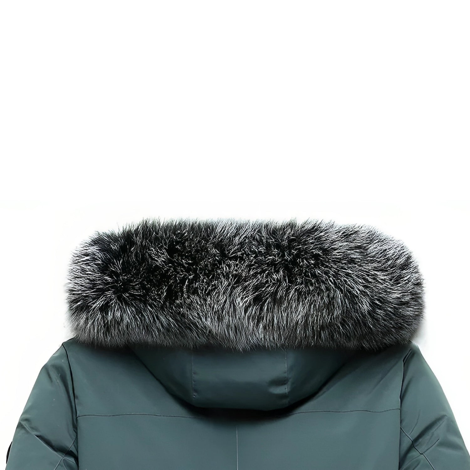 Tommy™ bontkraag capuchon waterdicht logoprint met rits parka winterjas