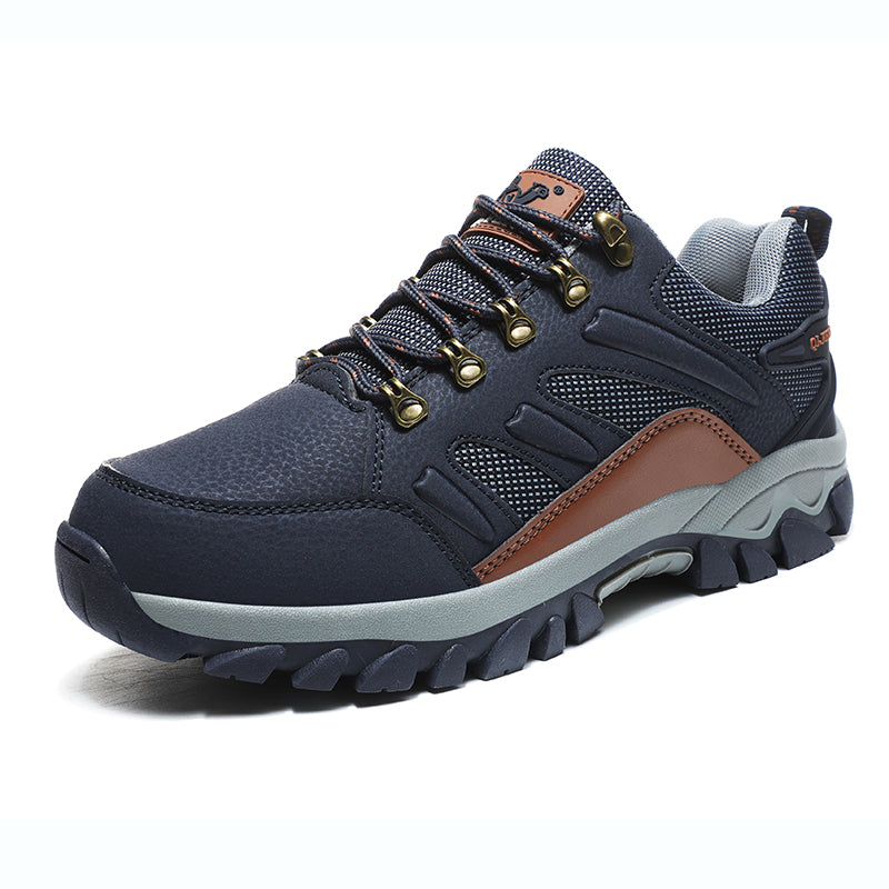DopeStride™ zwart bont ademende Orthopedische wandelschoenen