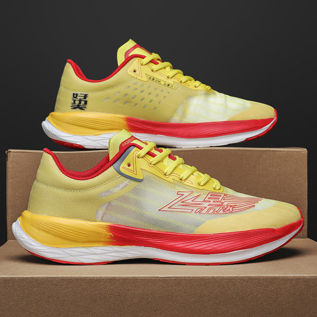 Hudson™ Ultralichte Hardloopschoenen met Carbonplaat: Ademend Mesh, Demping voor Atletische Training