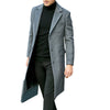 Afbeelding laden in Galerijviewer, Tommy™ Wollen slanke winddichte heren mantel jas met knopen