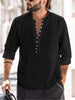 James™ Linnen Overhemd Heren Casual Blouse
