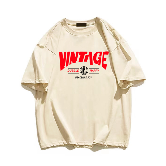 James Vintage Zomer Print T-shirt - Oversized Grafische Unisex Tops