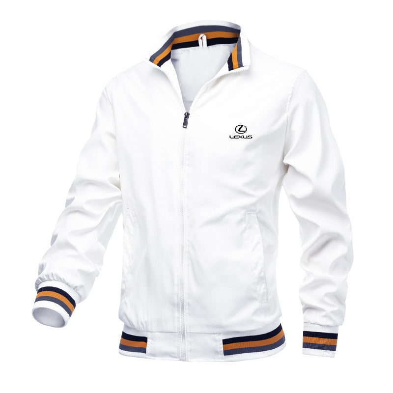 Oliver® Heren herfst jas| marine kleur winddicht