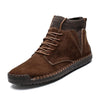Oliver® Heren veterboots Comfortabele suède schoenen