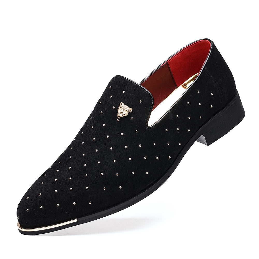 Oliver® suède leren lichtgewicht blauwe Nette schoenen