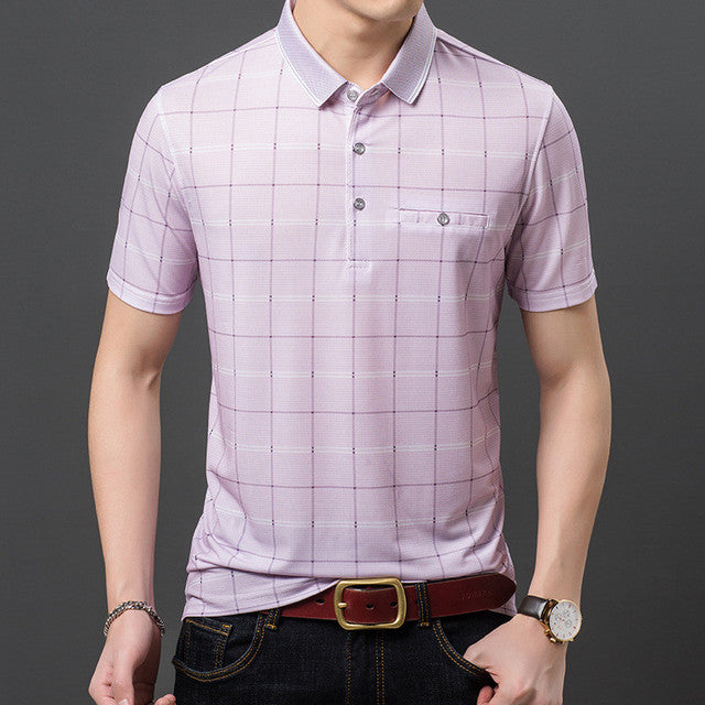 James Trendy Heren Polo: Opvallend Patroon, Stijlvol en Uniek