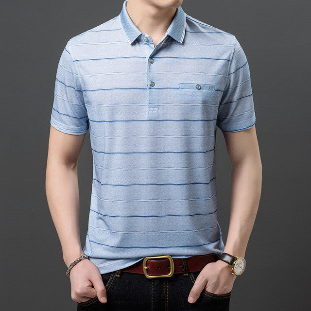James Trendy Heren Polo: Opvallend Patroon, Stijlvol en Uniek