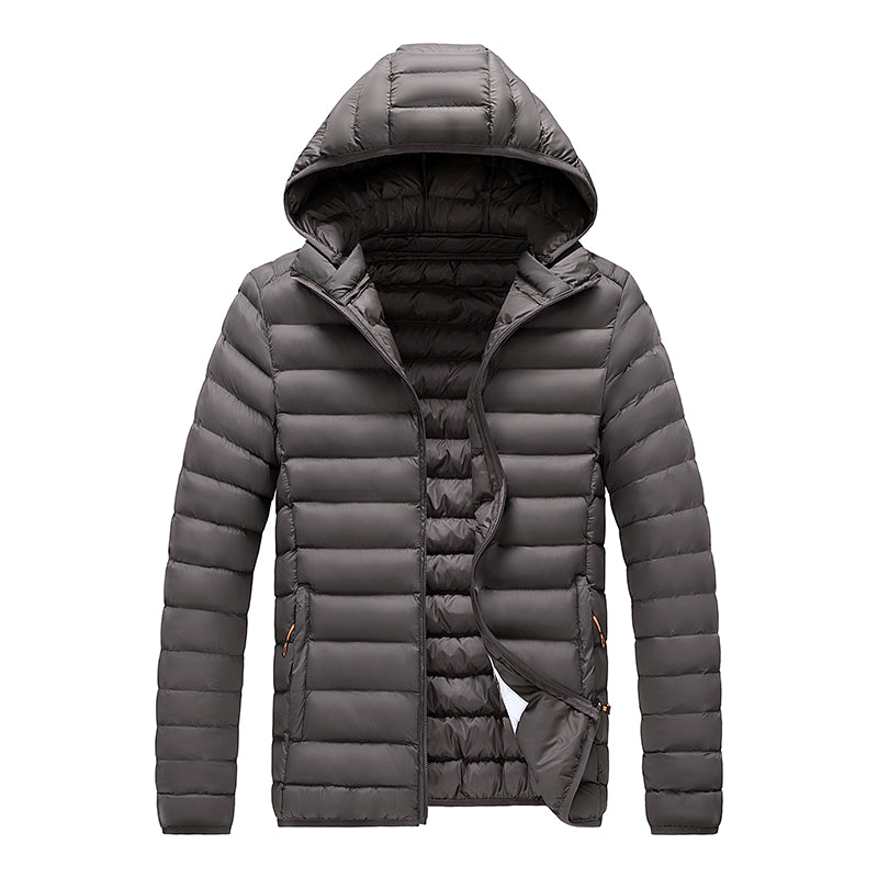 Oliver® afneembare muts waterdichte heren Puffer Jas