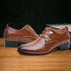Oliver® Heren veterschoenen Italiaanse Zwarte Formele