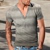 James Zomer Heren T-shirt Gestreept Print Casual Mode