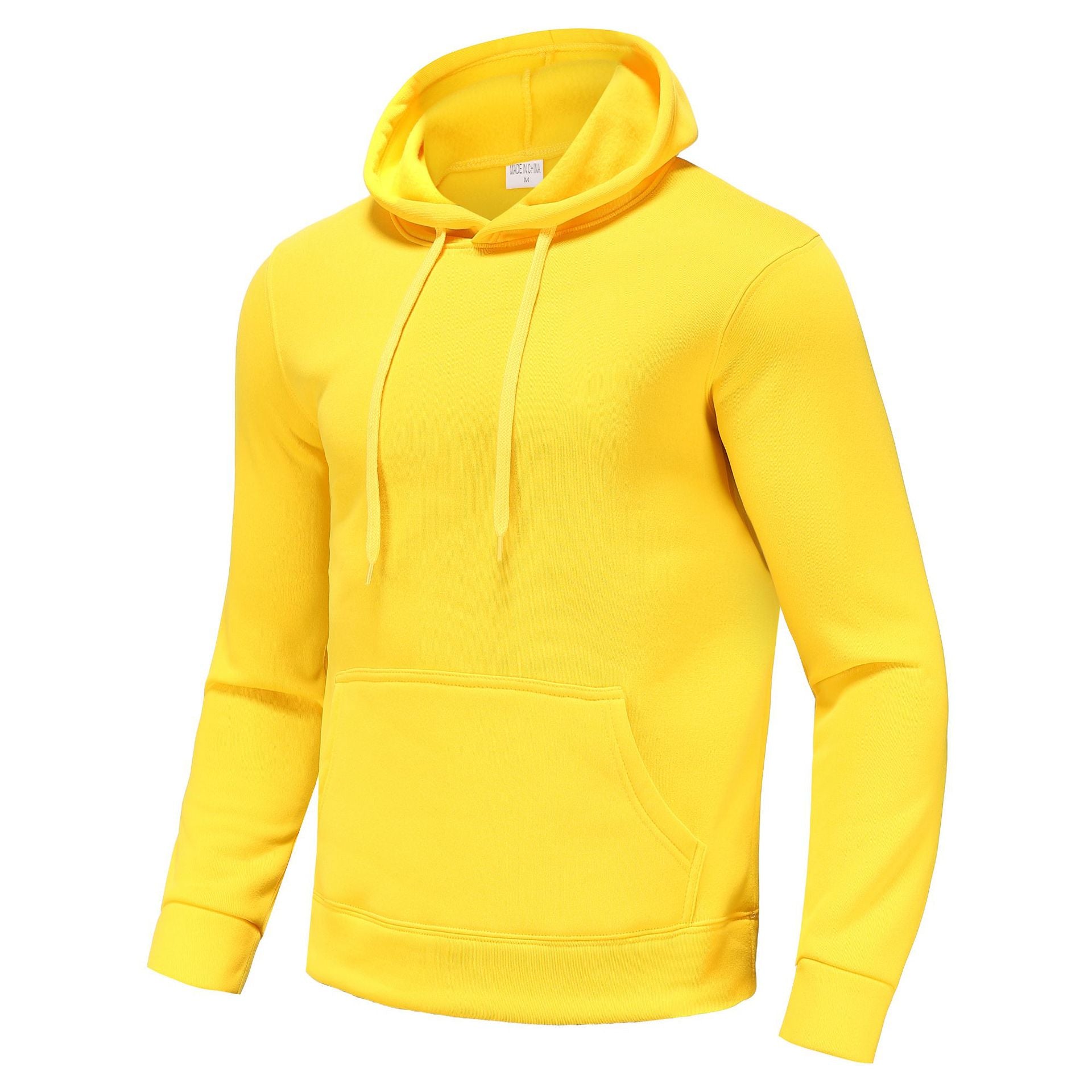 Oliver® Heren hoodie| wollen met rits effen kleur