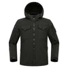 Oliver® militaire stijl patchwork hoodie waterdicht met rits  ski jas