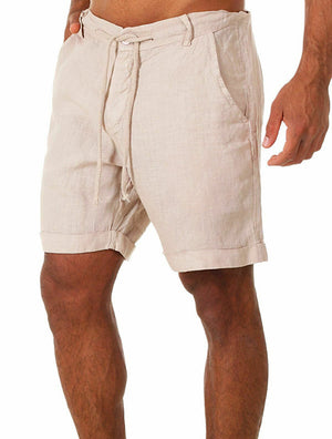 David® Katoenen Linnen Shortbroek Ademende