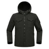 Oliver® militaire stijl patchwork hoodie waterdicht met rits  ski jas