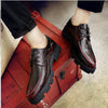 Oliver® zakelijke stijl zwart leer zachte zool nette schoenen