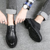 Oliver® bruiloft stijl spitse teen echt leer nette schoenen