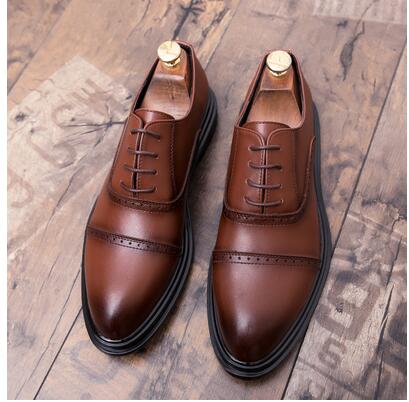 Oliver® zakelijke stijl ossenleren nette schoenen