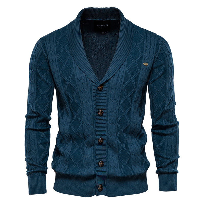 Oliver® katoenen vest met knoopsluiting voor heren