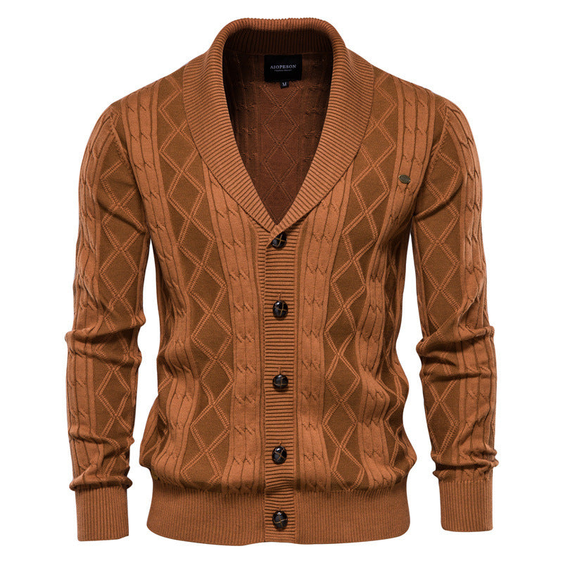 Oliver® katoenen vest met knoopsluiting voor heren