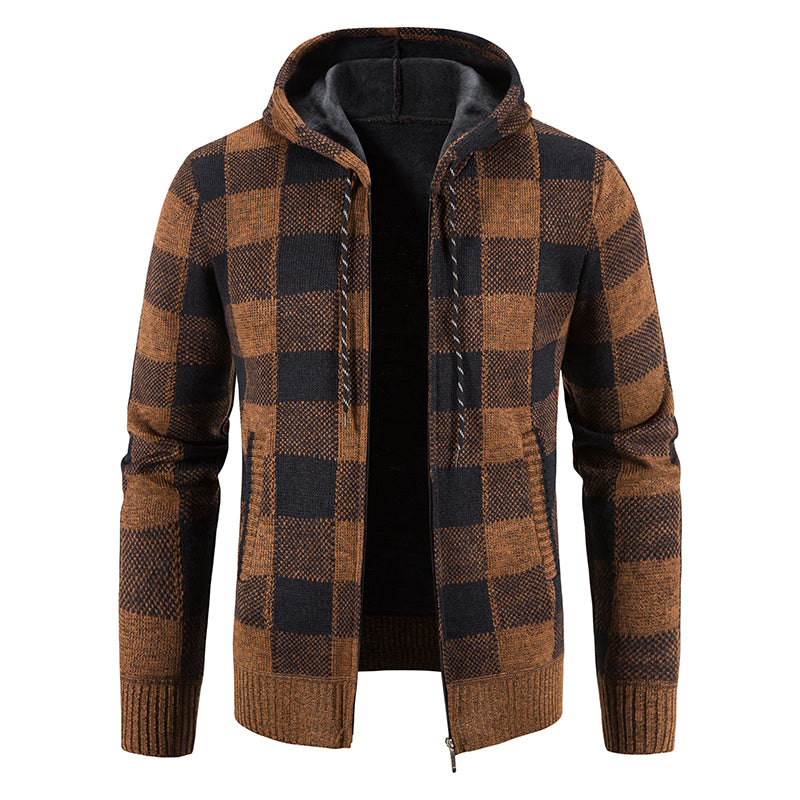 Oliver® gebreid heren vest met fleece