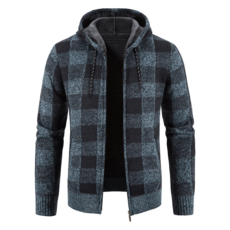 Oliver® gebreid heren vest met fleece
