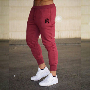 James™ winddichte heren joggingbroek met logoprint