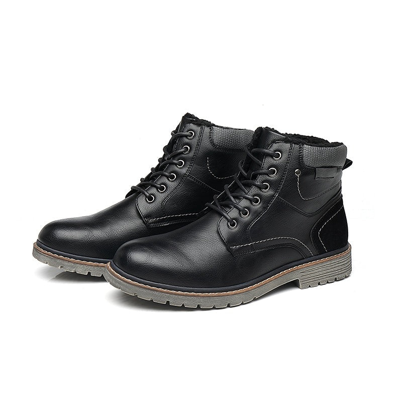 Oliver® lichtgewicht leren comfortabele heren veterboots