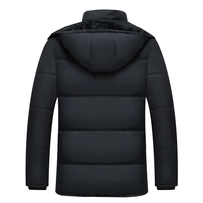 Tommy™ dik waterdicht bont met rits Parka winterjas