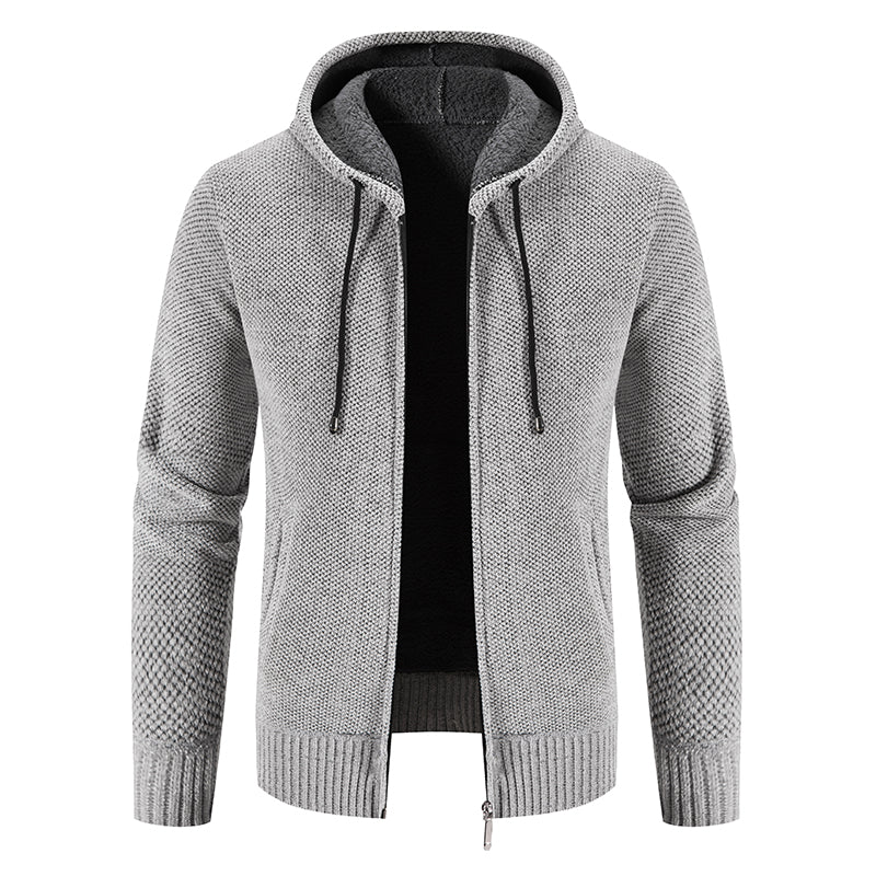 Oliver® gebreid bont met effen kleur Heren vest