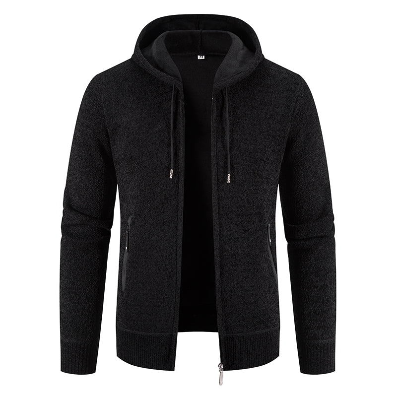 Oliver® gebreid bont met effen kleur Heren vest