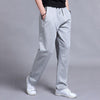 James™ sport stijl gebreide grijze ademende heren joggingbroek