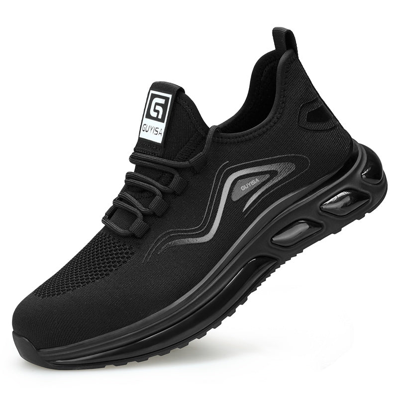 WorkMan™ Antislip ademende veiligheidsschoenen met ijzeren neus