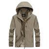 Tommy™ leger stijl waterdicht winddicht met rits parka winterjas